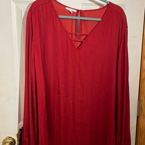 Maurices long sleeve blouse 4x